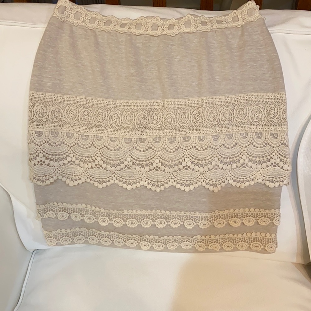 Mystree cotton / jersey skirt